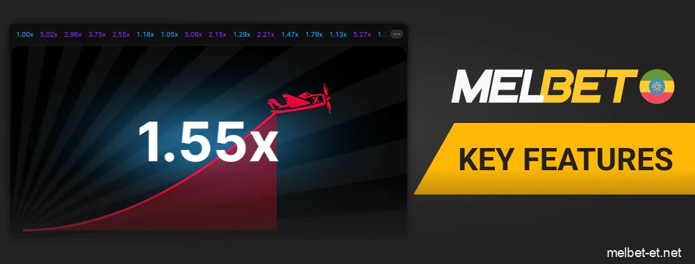 Melbet Aviator Game Features